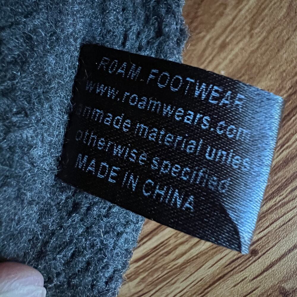 Roam Mini Boosh Faux Shearling Black Boots Size 39 - Picture 10 of 13